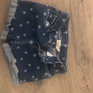 Girls size 7 Calvin Klein jean shorts